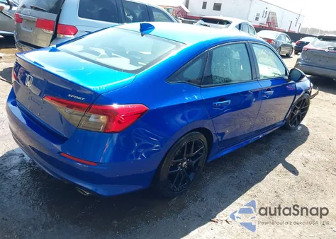 2023 Honda Civic Sport z USA, uszkodzony, nr VIN 2HGFE2F51PH520855